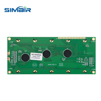 وحدة شاشة LCD أصلية من WINSTAR، طراز WH2004L، شاشة LCD بيضاء/صفراء/زرقاء