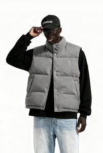 Nouveau <span class=keywords><strong>Gilet</strong></span> <span class=keywords><strong>en</strong></span> <span class=keywords><strong>Maille</strong></span> Épaisse pour <span class=keywords><strong>Homme</strong></span> 2026 – Hiver, Imperméable, Col Montant, Fermeture Éclair, Décontracté, Sans Manches - Product Image 5