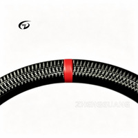 Volant en cuir perforé et fibre de carbone pour Mercedes (anciens modèles) – Amélioration pour les nouveaux W204, W205, W211, W212, W222, W213, W218, W219, AMG GT
