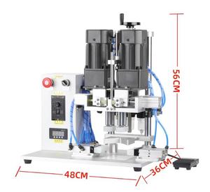 Máquina Tapadora de Botellas de Boca Ancha de Plástico con Motor Neumático, Semiautomática, para Tapar y Atornillar, de Grado Alimenticio - Product Image 3
