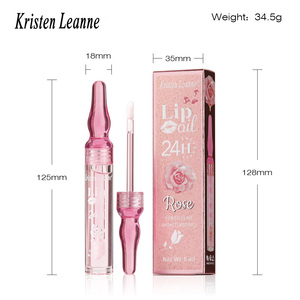 KRISTEN LEANNE LANGLEBIGE HYDRATION ROSE PETAL FEUCHTIGKEITS LIP GLOSS und LIP OIL - Product Image 4