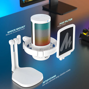 Maono ไมโครโฟนสำหรับสตูดิโอบันทึกเสียง,รุ่นใหม่ปี DM20ไมโครโฟนสำหรับสตูดิโอบันทึกเสียงเกม RGB เดสก์ท็อปไลฟ์สด - Product Image 4