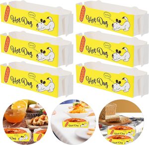 Scatola di Carta Personalizzata con Logo per Popcorn, Corndog, Hot Dog, Hamburger, Waffle Stick con Carta da Imballaggio - Product Image 6