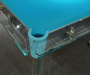 2025 Nhà Máy Tùy Chỉnh Thông Minh Thủy Tinh Bida Hồ Bơi Bảng 7ft 8ft 9 Foutside Kính Quy Quy Luật Kích Thước Trong Suốt Bìa Bàn Bida - Product Image 6