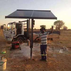 ปั๊มน้ำพลังงานแสงอาทิตย์ 5 แรงม้า แบบ AC/DC ปั๊มจุ่มใต้น้ำสำหรับระบบการเกษตร - Product Image 5