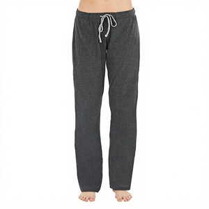 Men's Drawstring Jogger Pants Quick Dry Breathable Knitted <b>Trousers</b> Elastic Waist Full Length Casual Sports Bottoms - Product Image 4