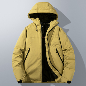 เสื้อแจ็กเก็ตสามในหนึ่งเดียวกันน้ำและกันลมพร้อมผ้ากำมะหยี่อบอุ่นกลางแจ้งชุดเดินป่าคู่ฤดูใบไม้ร่วงโลโก้ที่กำหนดเอง - Product Image 3