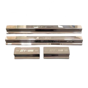 <span class=keywords><strong>Plaque</strong></span> de seuil de porte intérieure chromée de haute qualité pour BT50 2021 4 portes 2 portes FM <span class=keywords><strong>AUTO</strong></span> PARTS Garantie 1 an Facile à installer - Product Image 2