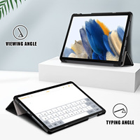 Akıllı Samsung kılıfı Galaxy Tab A11 artı 11 inç 2025 SM-X230 X233 X236 katlanır kapak standı otomatik uyku A9 artı Tablet kapak