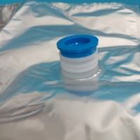 Sac-in en aluminium aseptique personnalisé de 5L avec vanne à bec pour mayonnaise sirop jus lait et autres liquides