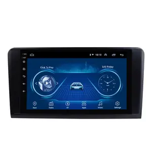 Wanqi 9英寸Android 11汽车dvd navi多媒体播放器收音机视频音频立体声gps导航系统，适用于BENZ ML GL 2005-2012