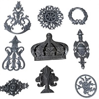 Ferronnerie Fonte Anciens dieux comme porte Ancien heurtoir de porte pour porte en fer forgé ou décoration de clôture