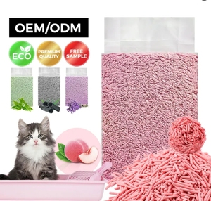 Paquete personalizado Tofu para arena para gatos Natural Pretty Kitty Litter Flushable Clumping <span class=keywords><strong>Cat</strong></span> Litter Pellets <span class=keywords><strong>Peach</strong></span> 6L 2,5 kg - Product Image 4