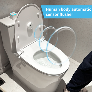 Einfach zu Installierender Berührungsloser Toilettenspüler mit Bewegungssensor Automatischer Toilettenspüler aus ABS-Material für den Heimgebrauch - Product Image 3