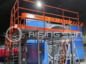 اثنين من الأسلحة نوع المكوك آلة تشكيل دوّارة آلة بالحرارة - Product Image 2