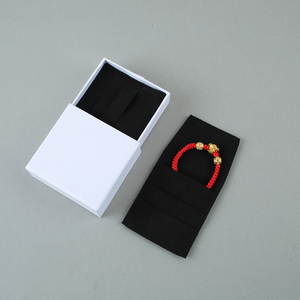 Luxury Custom Logo Microfiber <b>Jewelry</b> Envelope Pouch 7x7cm Dustproof Bag for Rings Necklaces Bracelets - Product Image 6