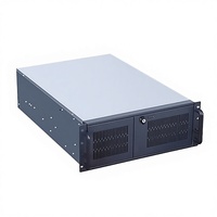 Rak Komputer Server EATX 4U untuk Pemasangan di Rak, Berbahan Logam, untuk Kontrol Industri, Kedalaman 650, Penyimpanan Multi-Hard Disk, Motherboard