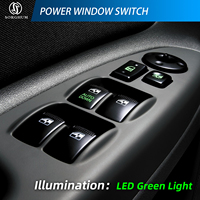 Interruptor Maestro de Elevalunas Eléctrico Delantero Izquierdo Sorghum 93570-2E000, Interruptor de Elevador de Ventanas de 14 Pines para Hyundai Tucson 2005-2010