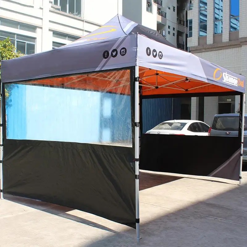 Индивидуальная печать логотипа наружная реклама шатер 10x20 футов складные навесные палатки
