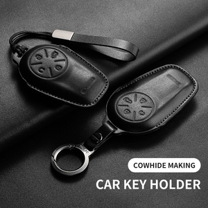 Funda de Cuero para Llaves de Coche con Cobertura Total, Compatible con Exeed Sterra ET y ES, Llavero de Alta Calidad para Hombre y Mujer - Product Image 1