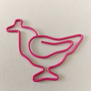 Clip en papier <span class=keywords><strong>pingouin</strong></span> coloré et écologique de forme personnalisée, avec logo créatif, en <span class=keywords><strong>fil</strong></span> de fer recouvert de PET, de fabrication professionnelle - Product Image 6