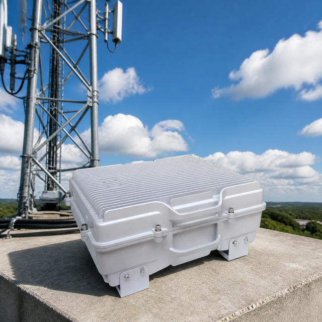 1800MHz Single Band Digital Repeater 35dB 4 Sub-band for 1710-1785MHz/DL 1805-1880MHz Adjustable DCS LTE1800 IP65 Outdoor 5G
