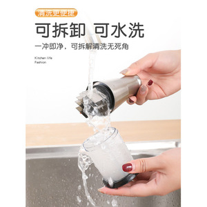 Stainless Steel Garlic Press Manual <b>Multi</b> <b>Functional</b> Kitchen <b>Vegetable</b> <b>Cutter</b> Garlic Chopper Durable Hand Wash Only - Product Image 2