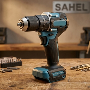 Trapano Avvitatore a Percussione Brushless <span class=keywords><strong>Mak</strong></span> 18V 3-in-1, Kit Cacciavite Elettrico, Utensili Elettrici Domestici OEM, Velocità Variabile <span class=keywords><strong>40</strong></span> - Product Image 1