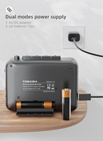 Lecteur de cassettes stéréo portable d'usine d'origine avec fonction d'enregistrement, excellente qualité sonore, design personnalisé, OEM disponible