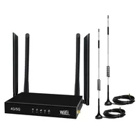 Enrutador inalámbrico EasyBoost para exteriores 4G, modelo de 100m, Protocolo 802.11n, transmisión de señal fuerte, tarjeta SIM enchufable, módulo WiFi
