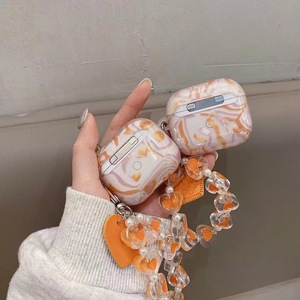 Housse de protection antidérapante en TPU souple de conception <span class=keywords><strong>orange</strong></span> mignonne pour <span class=keywords><strong>airpods</strong></span> 4 étui pour <span class=keywords><strong>Airpods</strong></span> <span class=keywords><strong>Pro</strong></span> 3 2 1 avec pendentif - Product Image 6