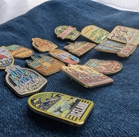 Barcelone espagne voyage broche émail doux broche plaqué or Meta Flair broche épinglettes voyage cadeau haut Badge présent bijoux