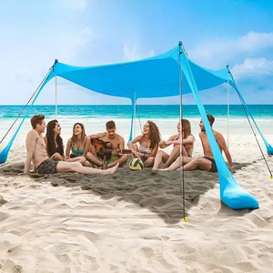Extérieur Portable Plage Lycra Auvent Pare-Soleil Abri Pêche En Plein Air Camping Auvent Tente De Plage - Product Image 1