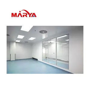 Marya tozsuz HVAC temiz oda tedarikçisi ISO 7 8 seviye biyolojik araştırma laboratuvarı/kozmetik fabrikası için