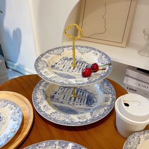 House Service de vaisselle <span class=keywords><strong>Bol</strong></span> et assiette en céramique esthétique Assiette à dessert style pastel Style morden Stock mat OEM Factory - Product Image 2