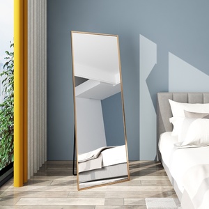 Suministro <span class=keywords><strong>de</strong></span> fábrica Vidrio templado Lujo Rectángulo grande Dormitorio <span class=keywords><strong>Cuerpo</strong></span> completo Vestido largo Piso <span class=keywords><strong>de</strong></span> longitud completa Pared Espejo <span class=keywords><strong>de</strong></span> tamaño completo - Product Image 6