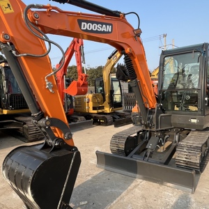 DOOSANDX60 6 tonnes, 95% neuf, d'origine <span class=keywords><strong>Corée</strong></span> <span class=keywords><strong>du</strong></span> <span class=keywords><strong>Sud</strong></span> avec EPA, CE, excavatrice agricole d'occasion DOOSAN DX60 à prix abordable pour le terrassement - Product Image 3