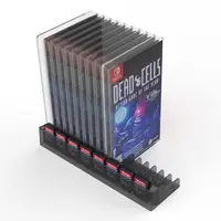 Мягкий чехол с игральные карты для хранения для Nintendo Switch OLED карточная игра ящик стойка для дисков