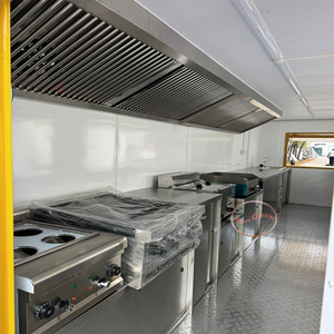 Un camion de nourriture extérieur hygiénique et aux couleurs vives pour servir une <span class=keywords><strong>cuisine</strong></span> propre et désinfectée - Product Image 3