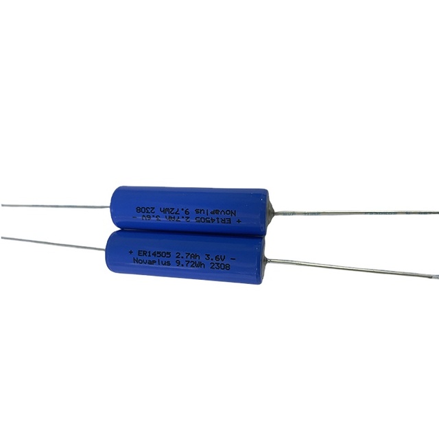 ER14505 Er14250 Er14335 1600mah 1200mah Lithium Battery AA 3.6V 2400mah 2700mah PLC Control in Li-ion Batteries With Plug