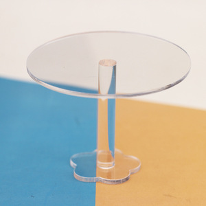 Mini sedia in plastica in miniatura per casa delle bambole in scala <span class=keywords><strong>1</strong></span>:12 <span class=keywords><strong>1</strong></span>/12 e scrivania da tavolo in ABS acrilico per bambole OB 11 bjd e decorazione per casa delle bambole - Product Image 4