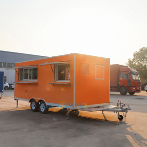 Remolque de Comida de Gran Capacidad Chammp, <span class=keywords><strong>Restaurante</strong></span> Móvil con Equipamiento de Grado Comercial, Estación para Pizza y Hamburguesas - Product Image 5