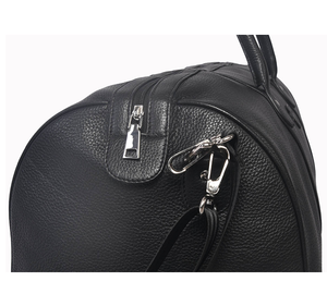 Genuine Leather Zipper Travel Bag for Women Elegant Weekender Duffel Bag Stylish Carry On <b>Luggage</b> for Business and Leisure - Product Image 2