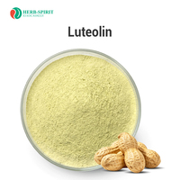 Poudre de Lutéoline Liposomale, Extrait Naturel de Lutéoline en Poudre, Ingrédient Flavonoïde Pur à 98% pour Capsules et Comprimés