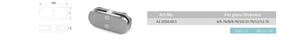 YL Grossiste Extérieur Balustre Main Garde-corps En <span class=keywords><strong>Acier</strong></span> Inoxydable Fixe Verre Pinces - Product Image 5
