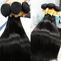 Lavishbeauty RTS Super Virgin Brazilian Hair Bouncy Machine Double Weft Non-Remy Luxury Hair Bundles Minimal Shedding No Tangle