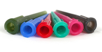 Aiguilles de seringue industrielles en plastique pour distribution de colle, calibre 10G-30G, embouts coniques TT pour machines