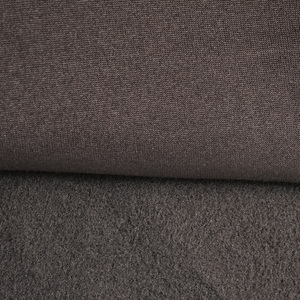 <span class=keywords><strong>Tissu</strong></span> polaire brossé d'un côté en polyester et élasthanne, poids moyen 235 g/m², respirant, uni, vente en gros d'usine pour manteaux, sweats à capuche et vêtements pour filles - Product Image 4