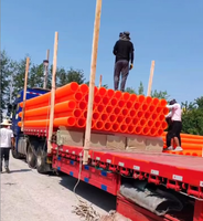 Tube de protection de câble électrique en HDPE MPP, conduite électrique, résistance à l'usure, anti-corrosion, DN100 3mm~6mm 50, directement de l'usine