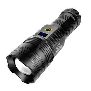 ฮันนาห์ไฟฉายยุทธวิธีอลูมิเนียมอัลลอยด์แบบชาร์จไฟได้ระยะไกลกำลังสูงสำหรับตกปลากลางคืนไฟ LED สีขาวแบตเตอรี่ 18650 - Product Image 3